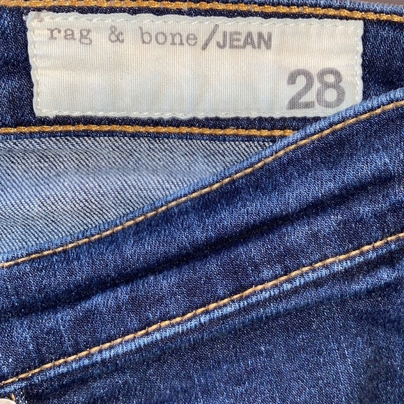 rag & bone high rise skinny jeans - Picture 7 of 10